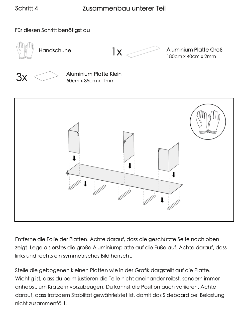 Aluminium Sideboard Anleitung - Kaiphone13pro - Dehyves Professional