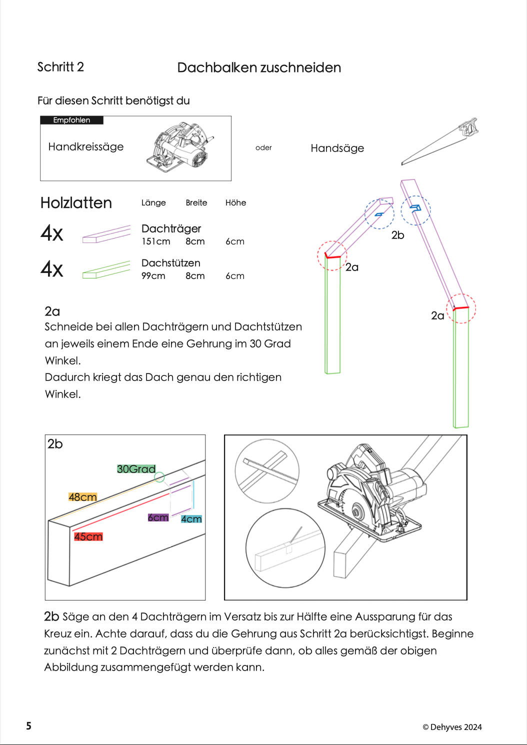 Hausbett Anleitung - IdeenAusHolz - Dehyves Professional