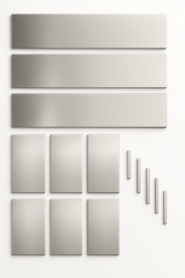 Bausatz für Aluminium Sideboard